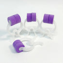 Kit para Espirometria, 100 Filtros Amarelo-M, 100 Bocais e 10 Clips Nasal