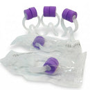 Kit para Espirometria, 100 Filtros Amarelo-M, 100 Bocais e 10 Clips Nasal