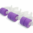 Kit para Espirometria, 100 Filtros Amarelo-M, 100 Bocais e 10 Clips Nasal