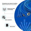 Eletrodo para EEG Concha Alpaca Termo Retrátil 1,60m Kit com 25 Unidades