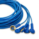 Eletrodo para EEG Concha Alpaca Termo Retrátil 1,60m Kit com 25 Unidades