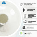 Kit para Espirometria, 100 Filtros Branco-Q, 100 Bocais e 10 Clip Nasal