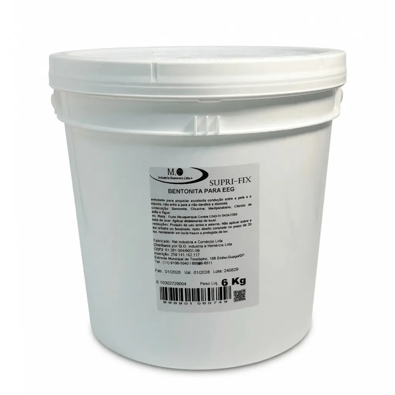 Pasta Bentonita Para Eeg Pote Com 6 Kg